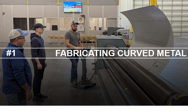 Fabricating Curved Metal Header Image