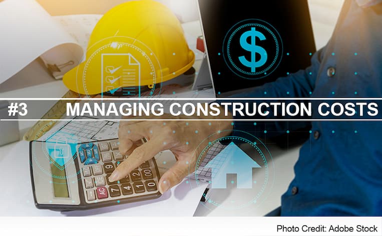 Managing Construction Costs Header Image