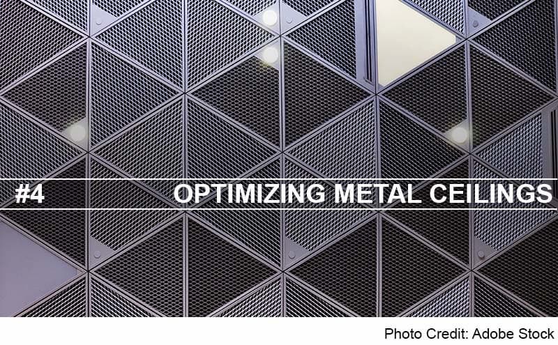 Optimizing Metal Ceilings Header Image