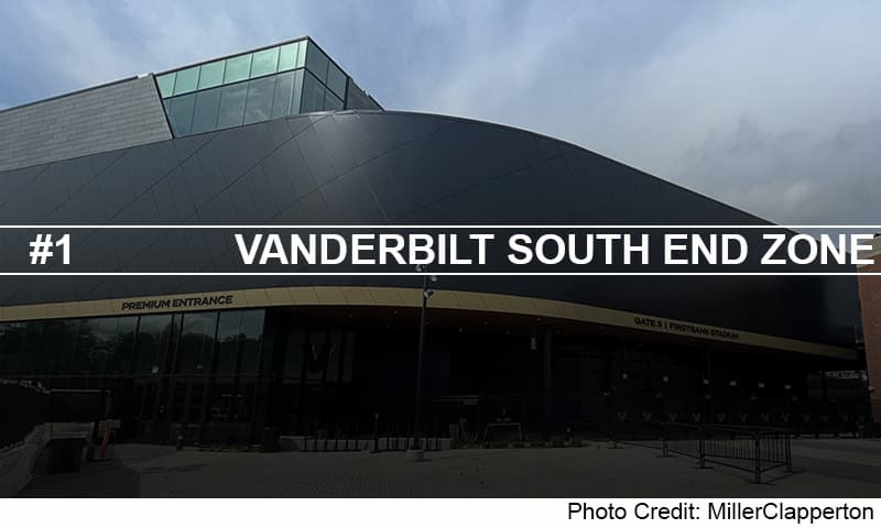 Vanderbilt South End Zone Header