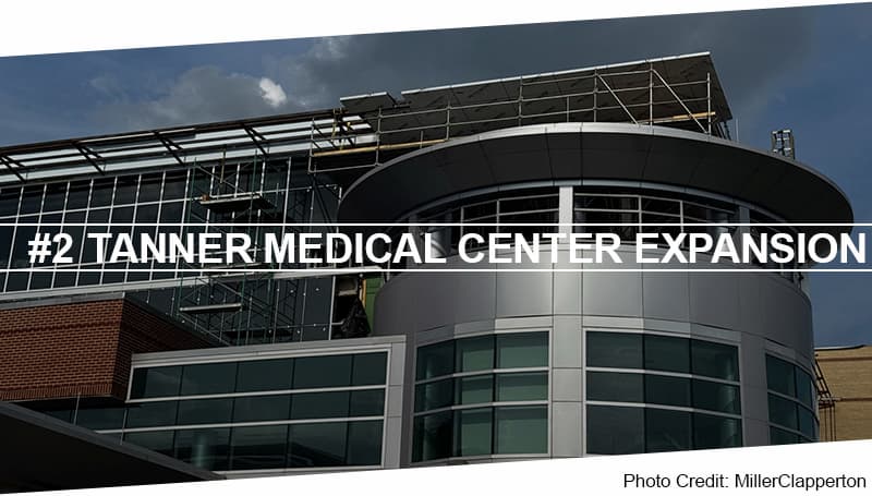 Tanner Medical Center Expansion Header Image