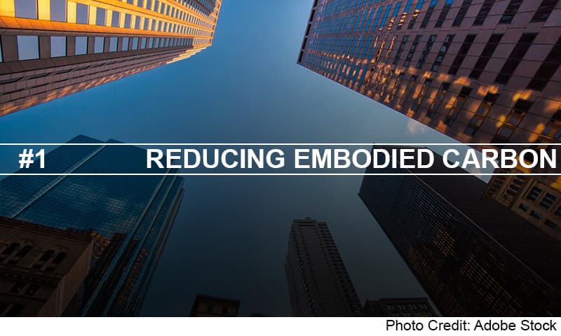 Reducing Embodied Carbon Header