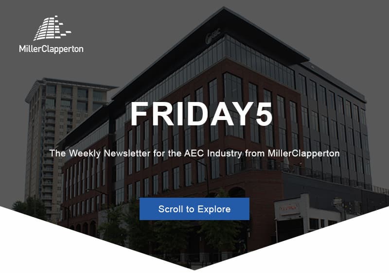 an image of a building with a sky background and the words friday 5