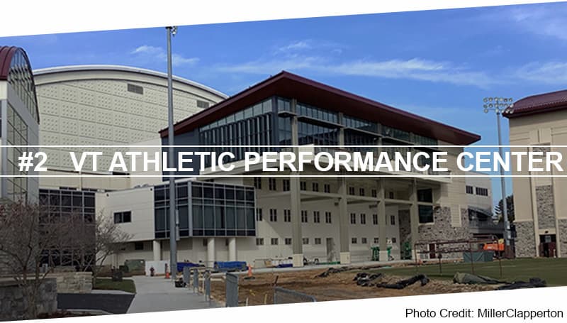VT Athletic Performance Center Header