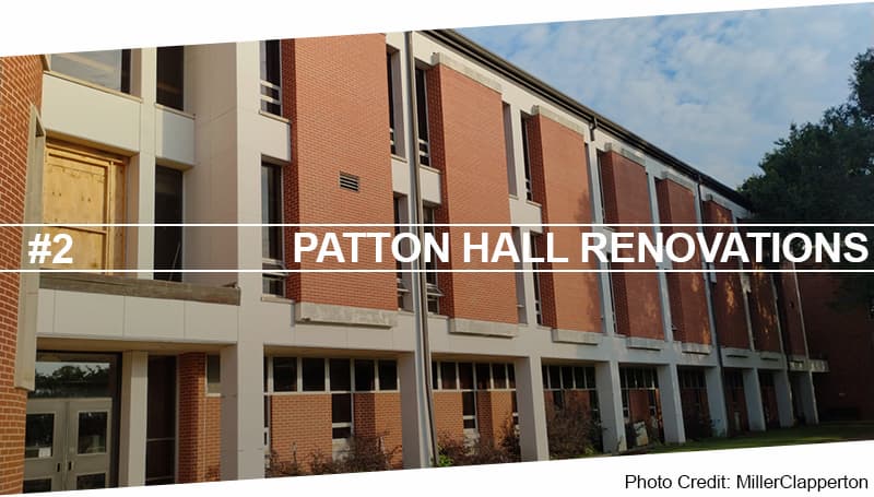 Patton Hall Renovations Header