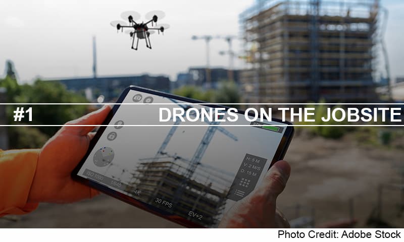 Drones on the Jobsite Header