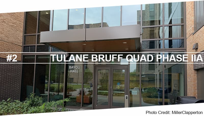 Tulane Bruff Quad Header